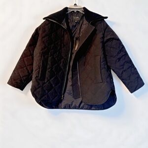 Banana Republic Factory Quilted Jacket – Women’s Small – Black – New With Tags